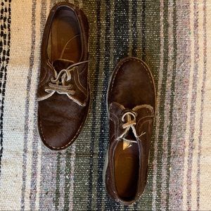 Uwezo Brands Brown Cowhide Oxfords